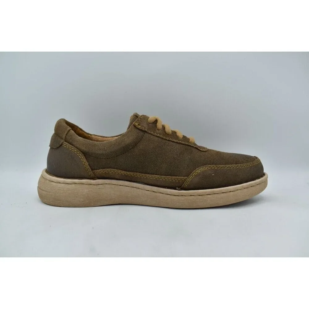 Born Mens‎ Size 9 Dustin Taupe Distressed Leather Casual Shoes